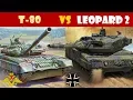 T-80 vs Leopard 2 Main Battle Tank Comparison