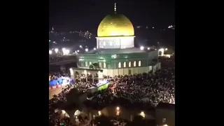 هنيئ ا لكم هنيئ ا لكم يا أهل القدس ويا أهل فلسطين      طوفان الاقصى دندنها