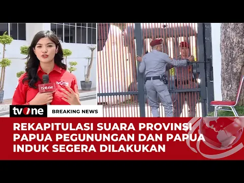Hasil Rekapitulasi dari Provinsi Papua Induk Tiba di KPU