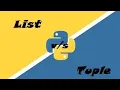 Python Interview Questions List Tuple