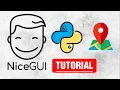 Leaflet Map - Python NiceGUI Tutorial 26