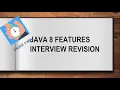 Java 8 Features Revision Java Interview Questions and Answers Interview Revision