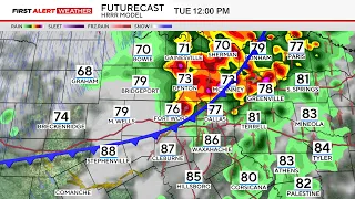 LIVE Strong to severe storms expected today with possible large hail and damaging winds