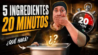 5 Ingredientes Sorpresa, 20 Minutos… ¿qué cocinará Chef Roberta?