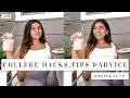 Things I wish I knew before going to college College life hacks tips and advice ASU