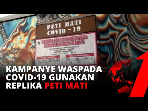 Kampanye Rawan Penularan Covid, Replika Peti Mati Dipasang di Terowongan Sudirman | tvOne