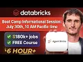 Free Databricks AI Boot Camp Information Session Q A