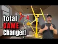 How to Assemble and Use a DRYWALL Lift - with TIMELAPSE