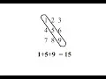 How to find sum of diagonal elements in java