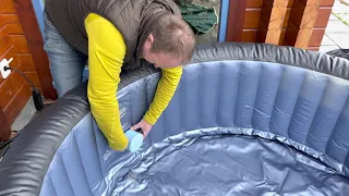 miweba Whirlpool Bergen Aufbau Pflege und Test im Winter