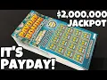 Scratching a Full 600 Pack of Florida Lottery Tickets Payday Bonus 3 Remaining Jackpots