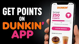 How to Get Points on Dunkin Donuts App Earn DD Perks Points Fast Dunkin Rewards Points Guide