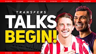 Gomes AND Gallagher TRANSFER Possible Man Utd Transfer News 