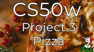 CS50w Project 3 - Pizza