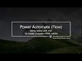 Flow how to build complex HTML table with Select
