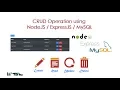 CRUD Operation using NodeJS ExpressJS MySQL - Part 2