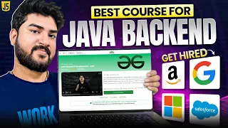 GeeksForGeeks Java Backend Development Live Course Complete Review