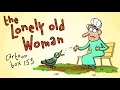 The Lonely Old Woman Cartoon Box 153 By FRAME ORDER