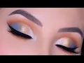 Blue and Golden Cut Crease Tutorial Sigma x An Knook Pro Eyeshadow Palette