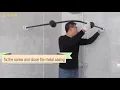Quany Life Stretchable Corner Shower Curtain Rod