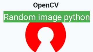 Create random image using python