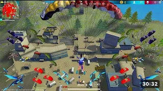 WOODPECKER+M1887 💪 99% Headshot🎯94 Kills⚡| 1 VS 4 IMPOSSÍVEL? 😈 FREE FIRE SOLO