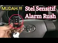 Download Lagu Cara stel sensitif alarm toyota rush | alarm bunyi sendiri 🔴 Semar Oto