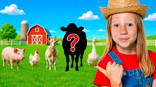 Adivinhe o Animal!  | 1 Hora de Diversão com Nastya
