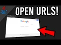 Open a URL in Java Simple Easy