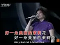 茉莉花 - Mo Li Hua (Jasmine Flower) Sung By: 蔡琴 (Cài Qín) (With Lyrics)