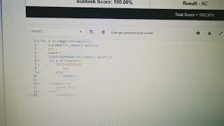 Bomb the base Codechef starters 29 python code