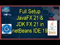 How To Setup JavaFX 21 and JDK 21 on Netbeans IDE how to setup javafx 21 and jdk 21 on netbeans ide