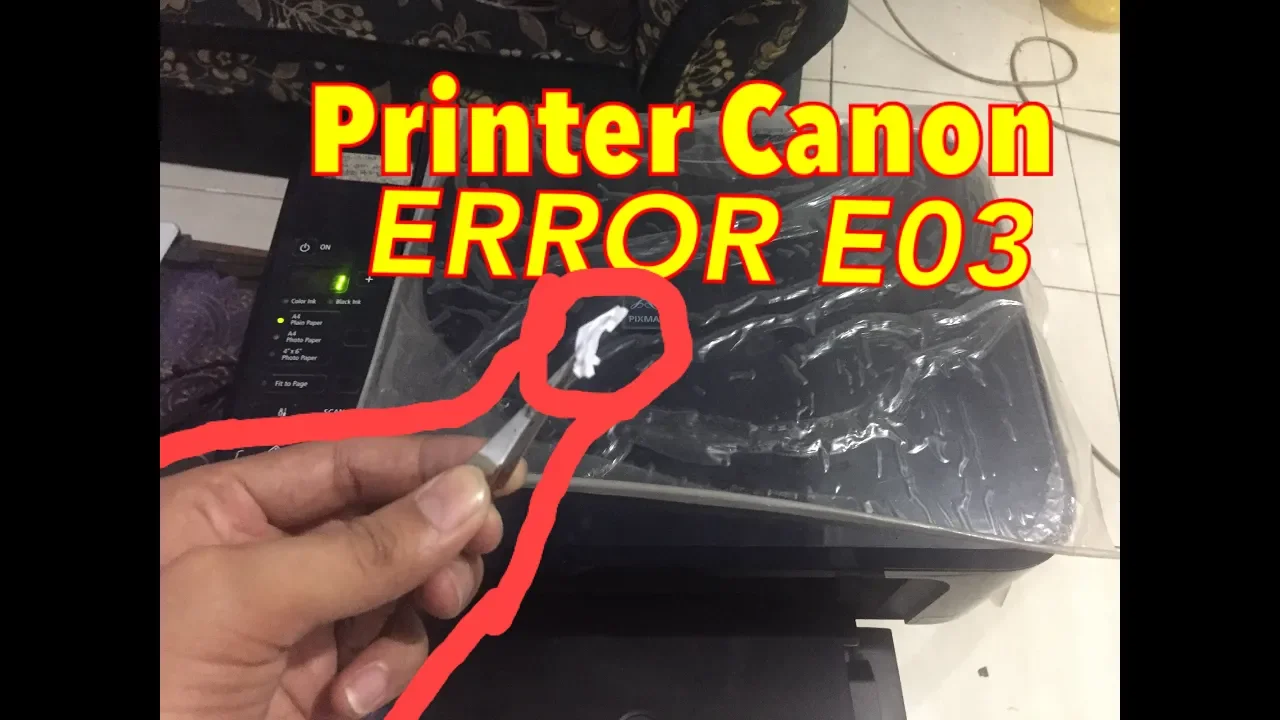 Perbaiki Canon MP287 Error E03 Dan Narik Kertas Beruntun, e03, error e03, error 03, canon mp error 0. 