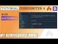 1 Initial configuration - CodeIgniter 4 Bootstrap 4 Tutorial