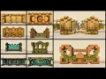Minecraft 10 Big Wall Fence Design Ideas