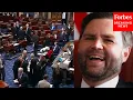Lagu Watch The Moment JD Vance Makes Tie-Breaking Vote To Reject War Powers Resolution On Venezuela