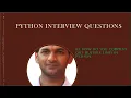 How do you comment out multiple lines in Python Python Interview Questions