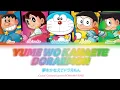 Yume wo Kanaete Doraemon - Make My Dreams Come True, Doraemon Color Coded Lyrics JAP/ROM/ENG