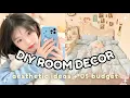 Diy aesthetic room decor ideas under 0 budget