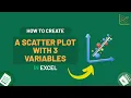 How to Create a Scatter Plot with 3 Variables in Excel
