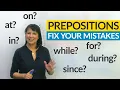Prepositions Fix 8 Common Errors with the F U N method