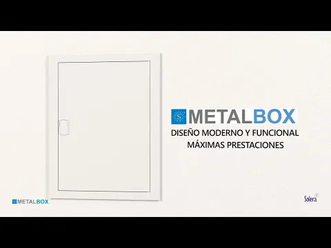 Cajas de distribución con marco y puerta metálica (Solera) (2020)