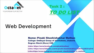 OctaNet-Intern-Pinaki-TO-DO-LIST-Website-Task-2