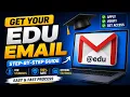 How to Get EDU Email Student Email Step-by-Step Application Guide 2026