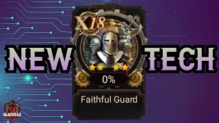 new tech faithful guard review rise of castles ice and fire