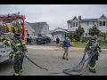 FIRST DUE ARRIVAL Levittown F D Working House Fire