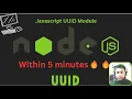 Javascript Generate Random UUIDs
