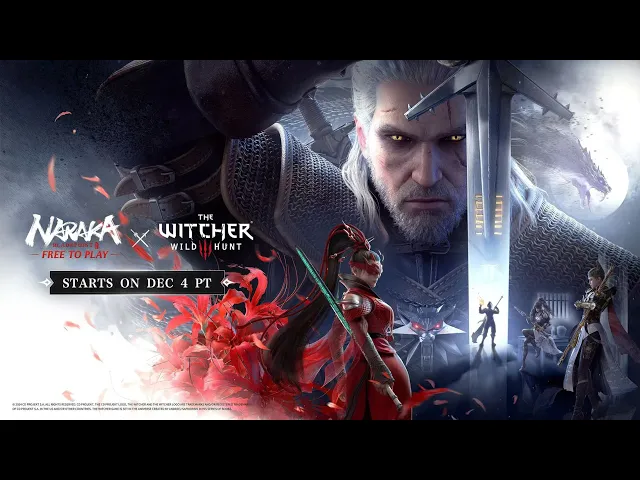 NARAKA: BLADEPOINT x The Witcher 3: Wild Hunt | Collaboration Announcement