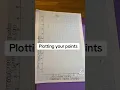 How to draw a line graph on the exam