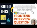 Solve Microsoft Frontend Interview Question Country Capital Game JavaScript React js
